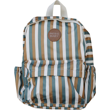 Sunset Stripes Mini Backpack for babies, perfect for gear and equipment on-the-go.