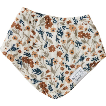 Harvest Floral Muslin Bib - MOOGCO Baby