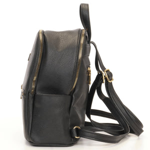 The Sleepy Panda Mini - Vegan Leather Mini Backpack