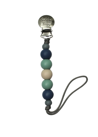 Lakeside pacifier clip in a stylish design, perfect for keeping pacifiers secure and within reach.