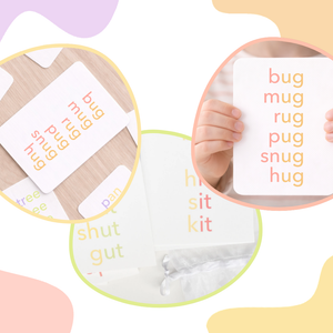 GoodnightFox Reading Flashcards Bundle ages 3, 6 92 cards