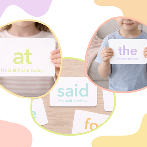 GoodnightFox Reading Flashcards Bundle ages 3, 6 92 cards