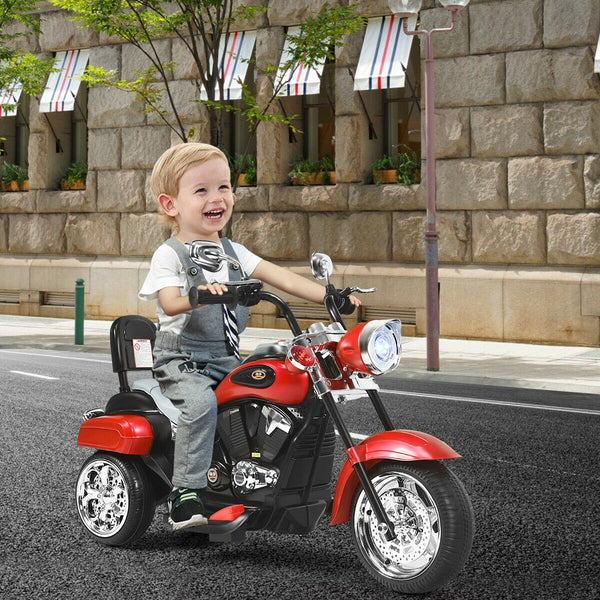 6V 3 Wheel Kids Motorcycle - Rechargeable for Kids - Electric Motorcycle