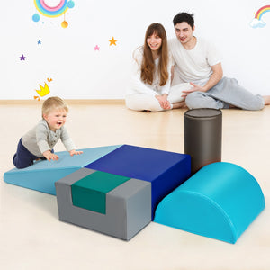 6 Piece Climb Crawl Play Set Indoor Kids Toddler - Indoor & Outdoor