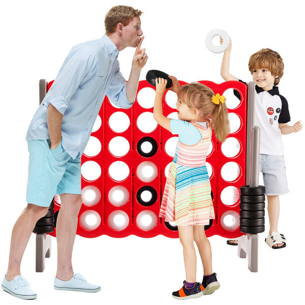 Jumbo 4 in a Row 4-to-Score Giant Game Set - Weather-Resistant