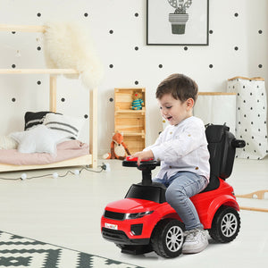 3 in 1 Ride on Push Car Toddler Stroller Sliding Car with Music