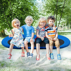 60 Inch Saucer Surf Outdoor Adjustable Swing Set - Electric for Infants