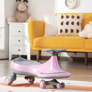 Wiggle Car Ride-on Toy with Flashing Wheels - Educational for Kids