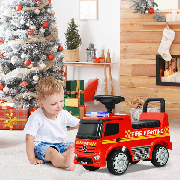 Licensed Mercedes Benz Kids Fire Engine Racer - Educational