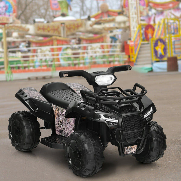 6V Kids ATV Quad Electric Ride On Car with LED Light and MP3