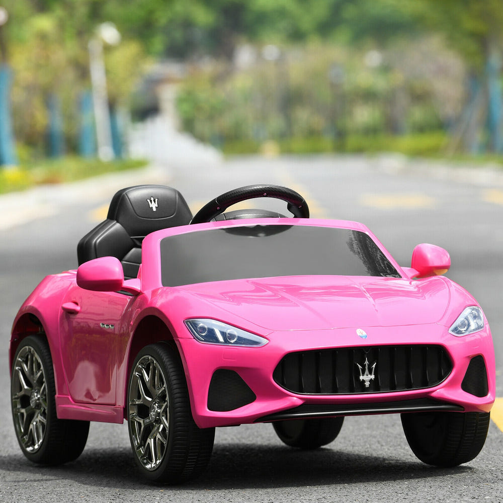 12V Kids Ride-On Car with Remote Control and Lights - Fun toy for outdoor adventures.