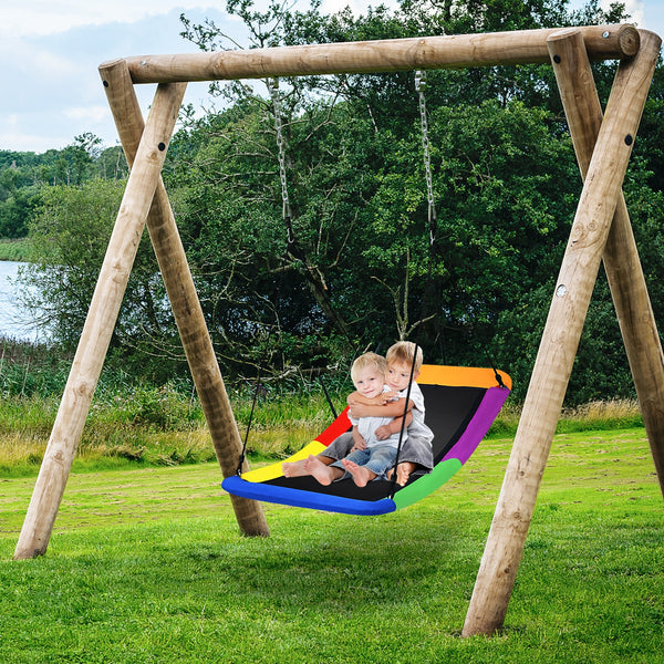 700lb Giant 60 Inch Platform Tree Swing for Kids and Adults