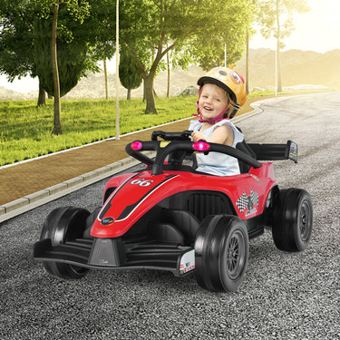 12V Kids Ride on Electric Formula Racing Car with Remote Control - Fun toy for young racers!