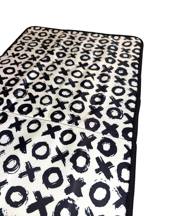 Sarah Wells Portable Diaper Changing Pad Machine Washable, Foldable for Travel or Diaper Bags (XOXO)