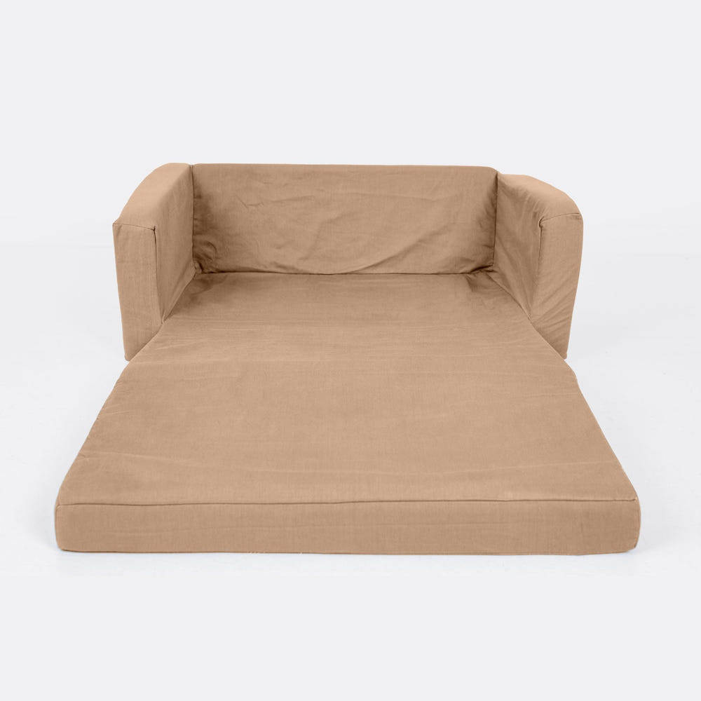 "Sandcastle Play Couch for babies - soft, safe, and perfect for imaginative playtime adventures."