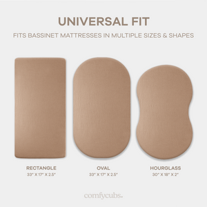 Muslin Fitted Bassinet Crib Sheet