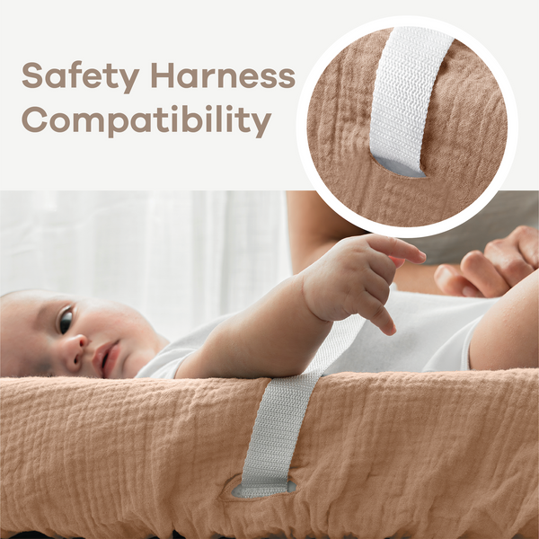 Muslin Fitted Changing Pad Cover