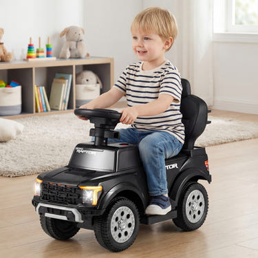 3-In-1 Licensed Ford Push Car for Toddlers