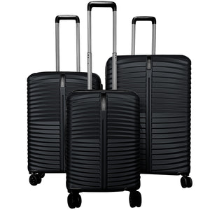 3-Piece 20/24/28 Inch Lightweight Hardside Luggage Set with 8-Spinner Wheels