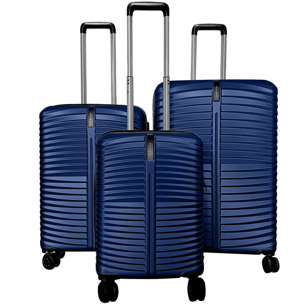 3-Piece 20/24/28 Inch Lightweight Hardside Luggage Set with 8-Spinner Wheels