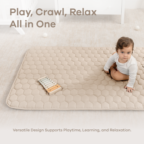 Play Mat with Non-Slip Bottom in Sand