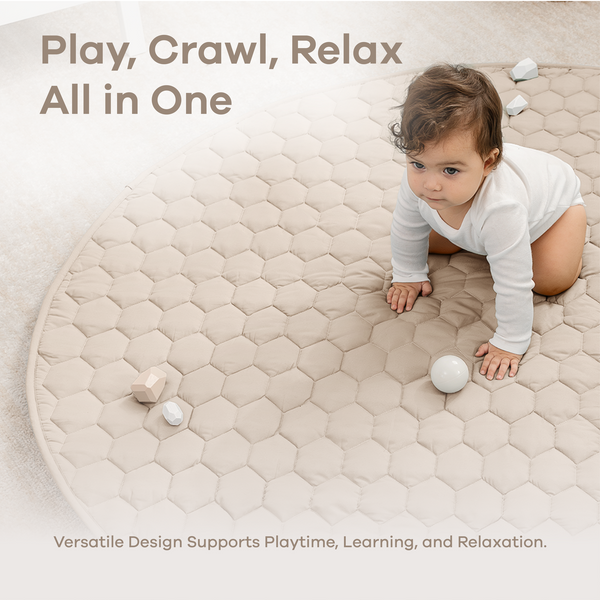 Play Mat with Non-Slip Bottom in Sand