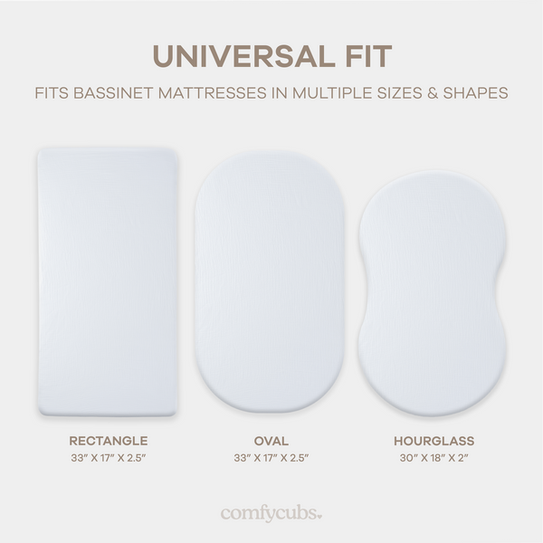 Muslin Fitted Bassinet Crib Sheet