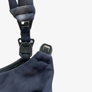 Chloe 4 Running Nursing & Pumping Sports Bra (Black Cloud)