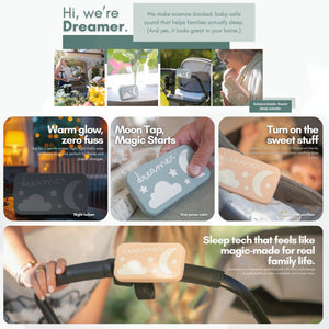 Dreamer™ Science-Backed Baby Sound Machine | 432Hz & 528Hz Sleep Aid BLACK FRIDAY SALE!