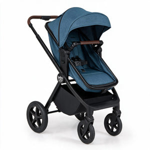 3-in-1 Convertible High Landscape Bassinet Stroller with Reversible Seat