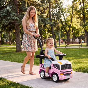 3-in-1 Kids Ride On Push Car for Toddlers 3 to 5 Years Old with Music