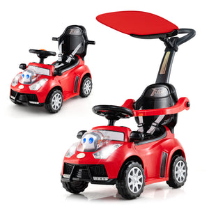 3 in 1 Push Car for Toddler Stroller Sliding Walking Car for Boys and Girls
