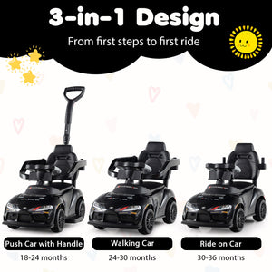 3-in-1 Toyota Licensed Foot-to-Floor Stroller Sliding Walking Toy