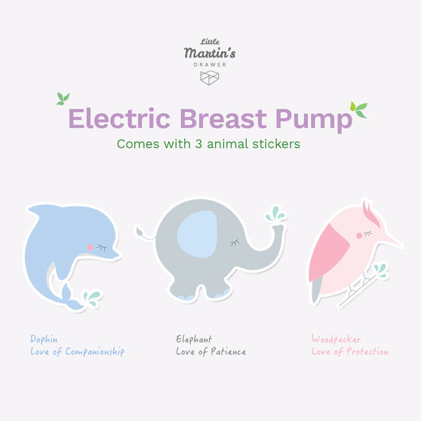 Little Martin’s Electric Breast Milk Pump for breast feeding – Rechargeable Battery for Travel