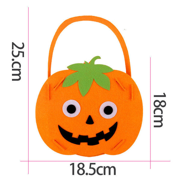 Children's Portable Pumpkin Bag Handmade Diy Material