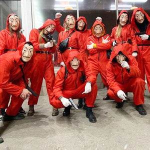 Halloween Cosplay Costume Red One-piece