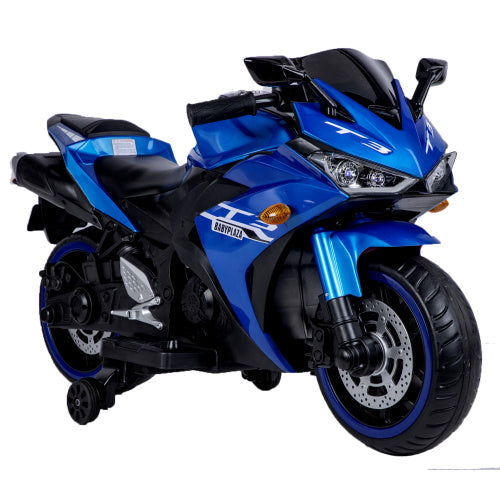 Kids' 12V Ride-On Motorcycle – Electric Motorbike for Ages 3–6