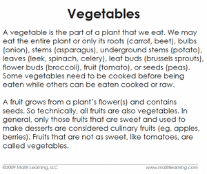 Maitri Learning Vegetables Toddler Cards photo cards