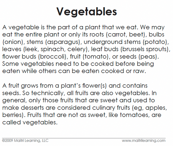 Maitri Learning Vegetables Toddler Cards photo cards