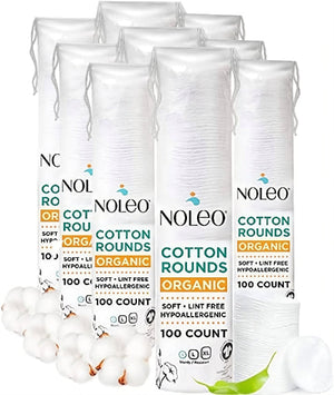 NOLEO Organic Cotton Rounds - Small 2" - MOOGCO Baby