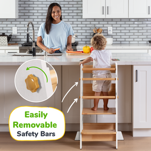 Montessori Toddler Tower - Adjustable Kitchen Stool Helper