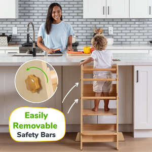 Montessori Toddler Tower - Adjustable Kitchen Stool Helper