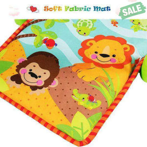 4-in-1 Baby Play Gym Mat with 3 Hanging Educational Toys Baby Gyms & Playmats