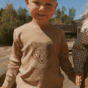 Organic Long Sleeve Tee - Fox