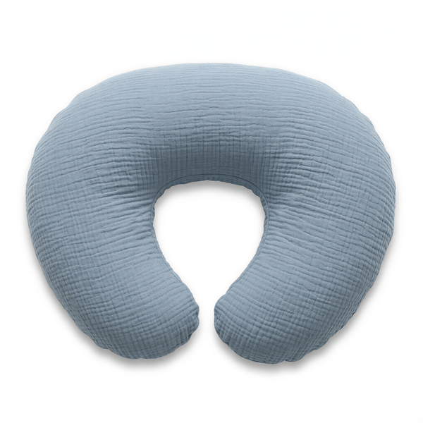 Wendy Anne C-Shaped Nursing Pillow Cover Organic Cotton Gauze