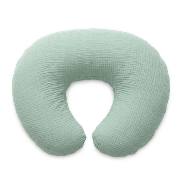 Wendy Anne C-Shaped Nursing Pillow Cover Organic Cotton Gauze