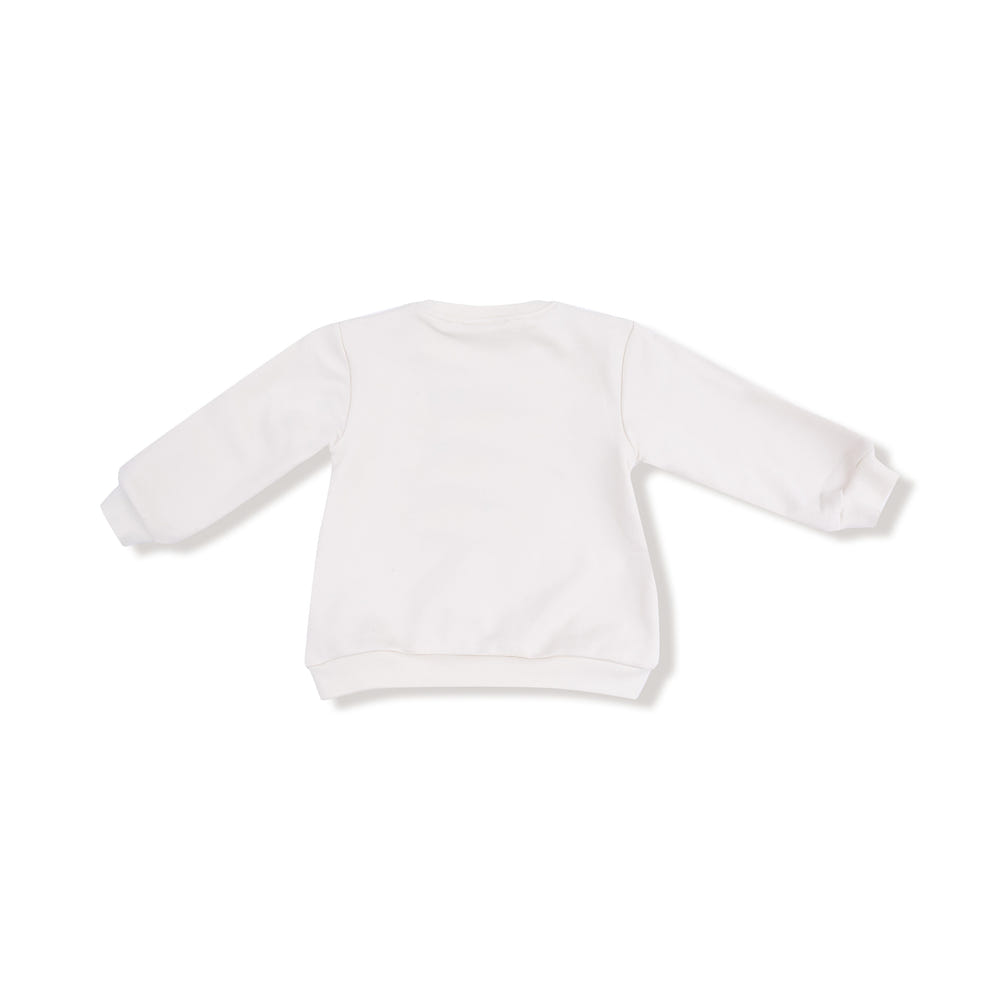 Disco Cowgirl Oversize Sweatshirt for babies, stylish and cozy top in vibrant colors. Perfect for little trendsetters!