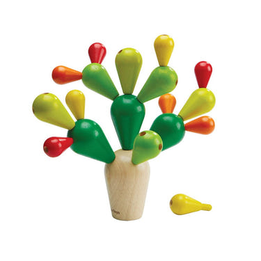 Balancing Cactus STEM toy for babies, promoting learning and fine motor skills through fun play.
