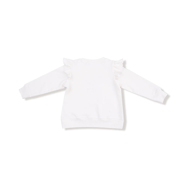 Candy Canes - Ruffle Sweatshirt