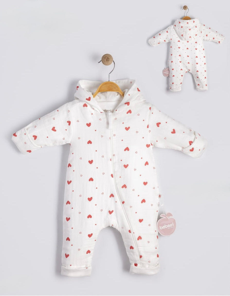 Sweetheart Hooded Onesie